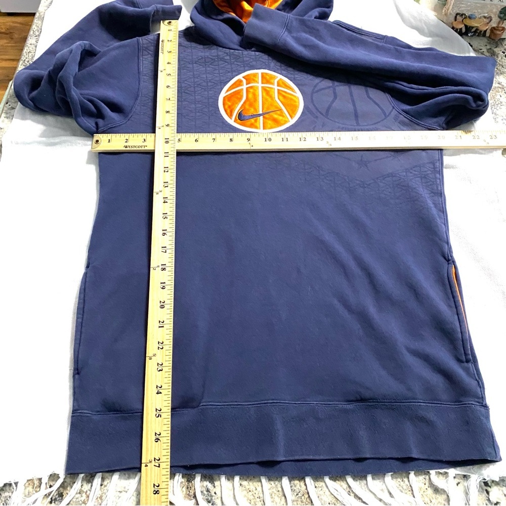NWOT Nike Hoops hoodie basketball Navy blue SZ XL (18-20) Youth - Picture 5 of 12